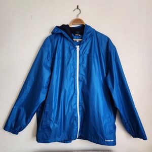 Lands' End Vibrant Blue Hooded Jacket